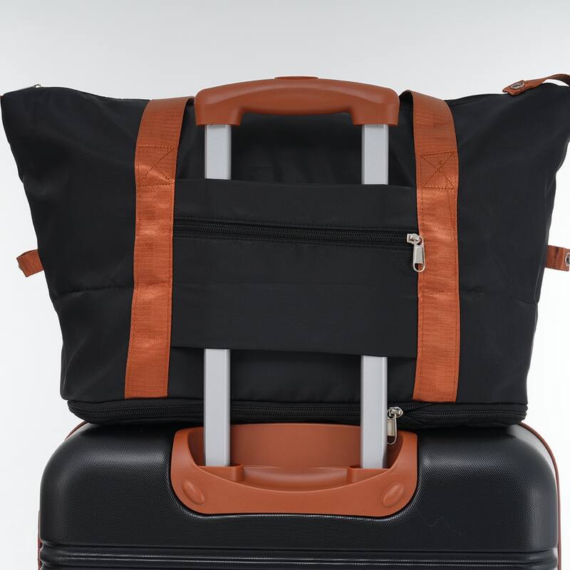 Luggage Set 4 Piece, ABS Hardside Expandable Luggage w/Spinner Wheels, TSA Lock, Spinner Wheels, Travel Bag