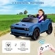 preview thumbnail 9 of 28, Kids Electric Car Licensed Dodge Challenger Ride On Car 12V Electric Vehicles
