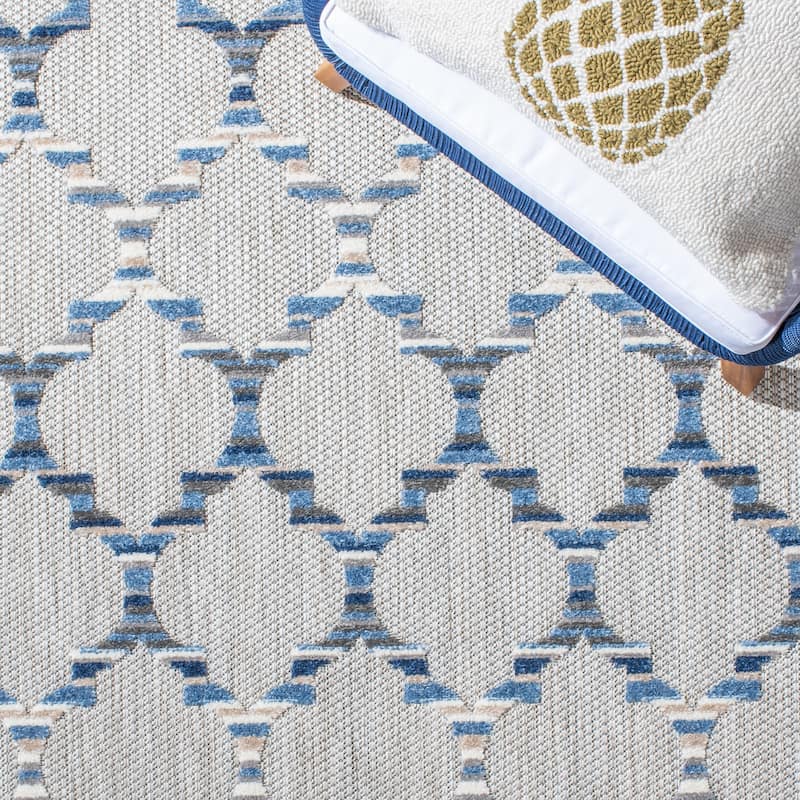 SAFAVIEH Cabana Kaleen Indoor/ Outdoor Waterproof Patio Trellis Rug