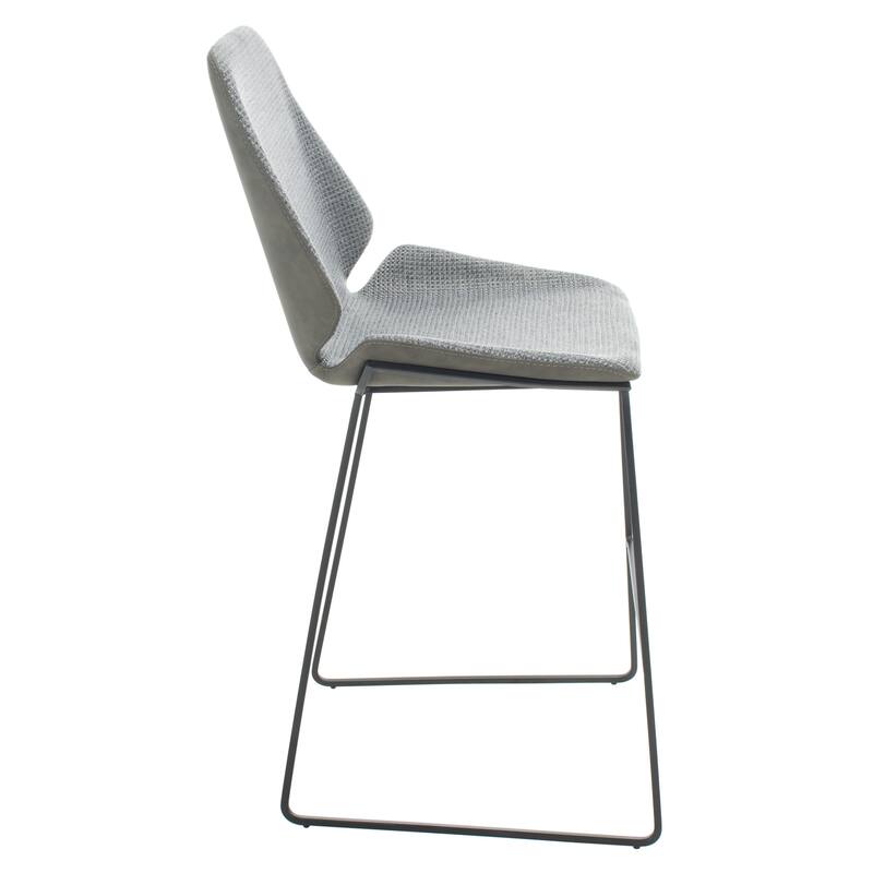 SAFAVIEH Kristlaug Modern 26-inch Counter Stool - 19.8" W x 22" L x 40" H - 20Wx22Dx40H