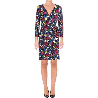 Anne Klein Dresses Find Great Women S Clothing Deals Ping At Anne Klein Womens Wear To Work Dress Printed Faux Wrap