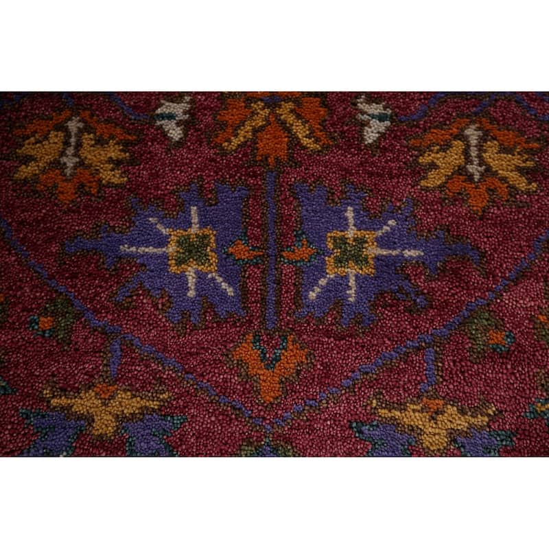 Oushak Oriental Accent Rug Hand-Knotted Wool Carpet - 3'0"x 5'1"