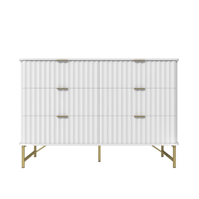 Clihome Modern MDF 6 - Drawer Accent Chest