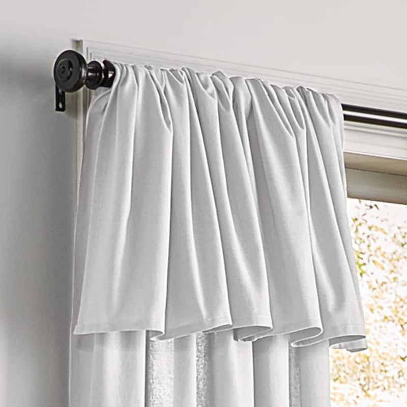 Mercantile Farmhouse Drop Cloth Curtain Panel