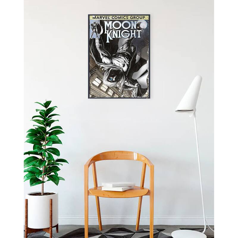 Moon Knight - Comic Book Cover Art Poster - 24 x 36 Inch