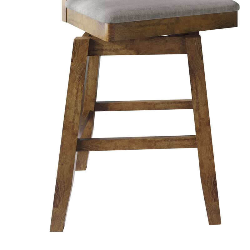 CraftPorch Mid Century Swivel Counter Chairs