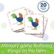 preview thumbnail 3 of 4, The Learning Journey International My First Memory Game - Farm - Assorted