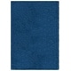 preview thumbnail 127 of 202, SAFAVIEH Laguna Shag Verdiana Solid Color 2-inch Thick Rug. 4' x 6' - Blue