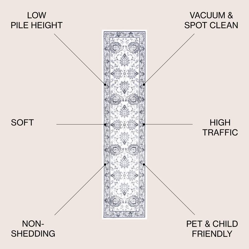 JONATHAN Y Scala French Cottage Area Rug