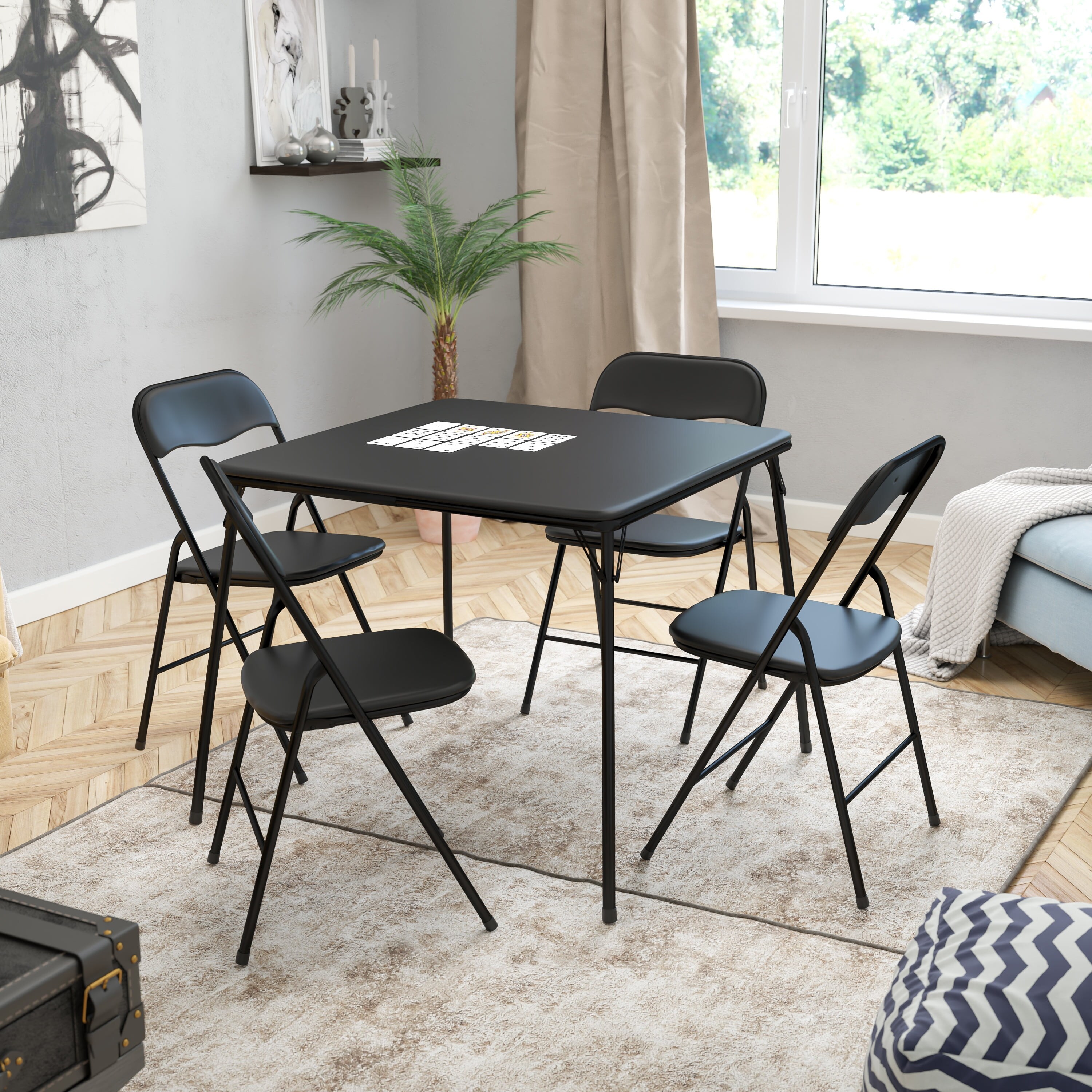 Bed bath and beyond card table and 2025 chairs