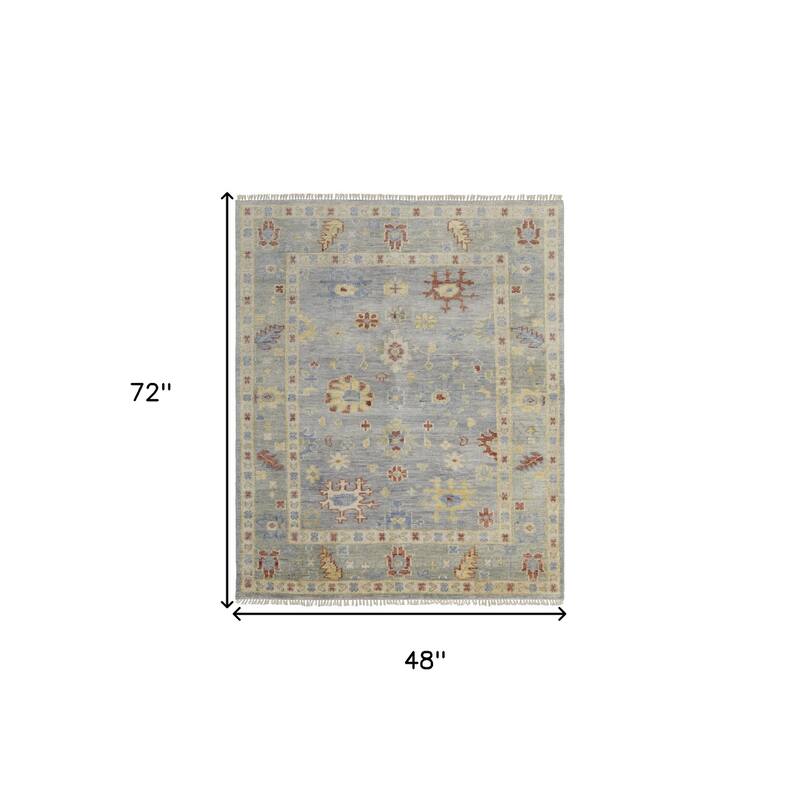 HomeRoots Floral Traditional Runner Area Rug