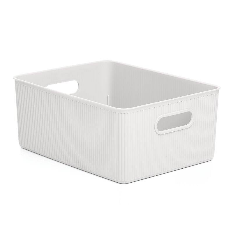 15 L Ribbed Storage Bin