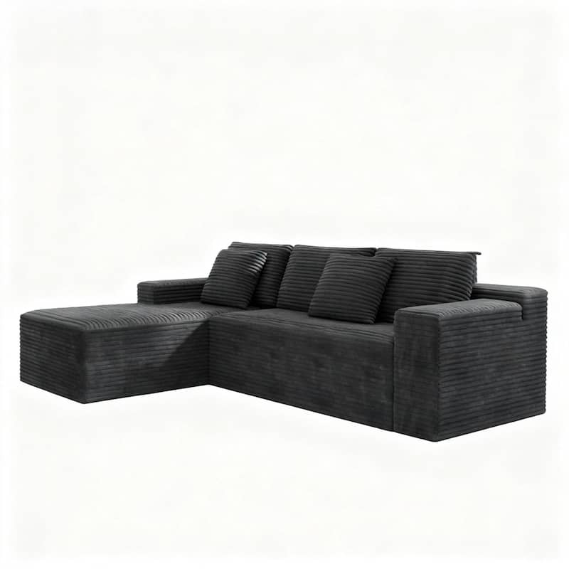 Modular Sectional Sofa Seat,Upholstered Compressed Couch
