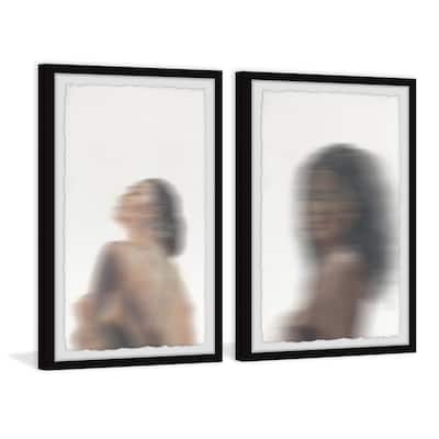 Blurry Portrait Diptych