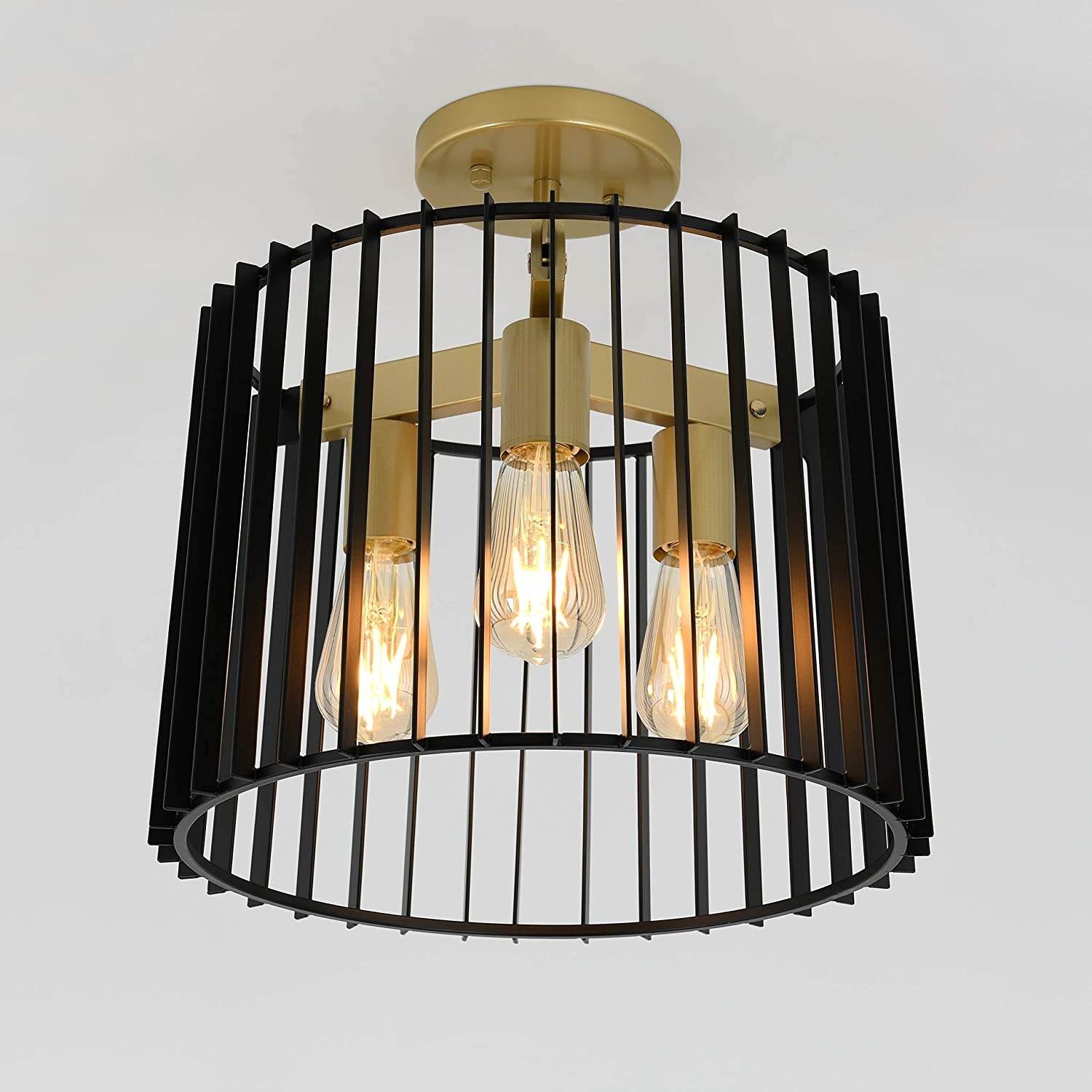 Artika Gatsby Ceiling Light Black and Gold
