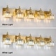 preview thumbnail 99 of 182, 2/3/4-Light Modern Bathroom Crystal Vanity Light Wall Sconces