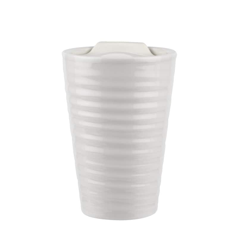 Portmeirion Sophie Conran Travel Mug 8 Ounce Mug with Lid