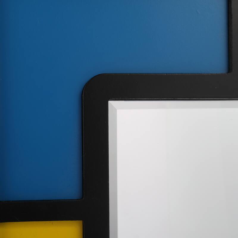 MacLuu Piet Mondrian Abstract Wall Mirror
