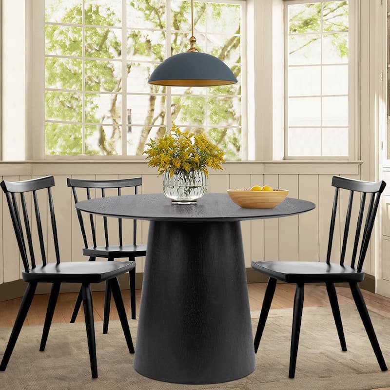 42" Round Pedestal Dining Table