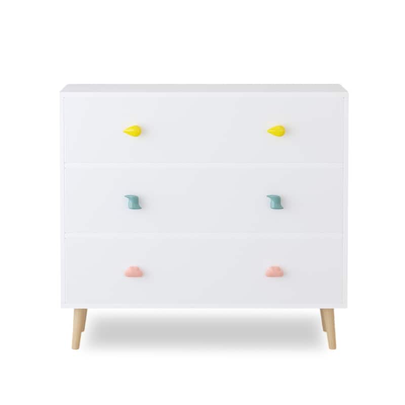 3-Drawer Kids Dresser, Baby Nightstand for Bedroom