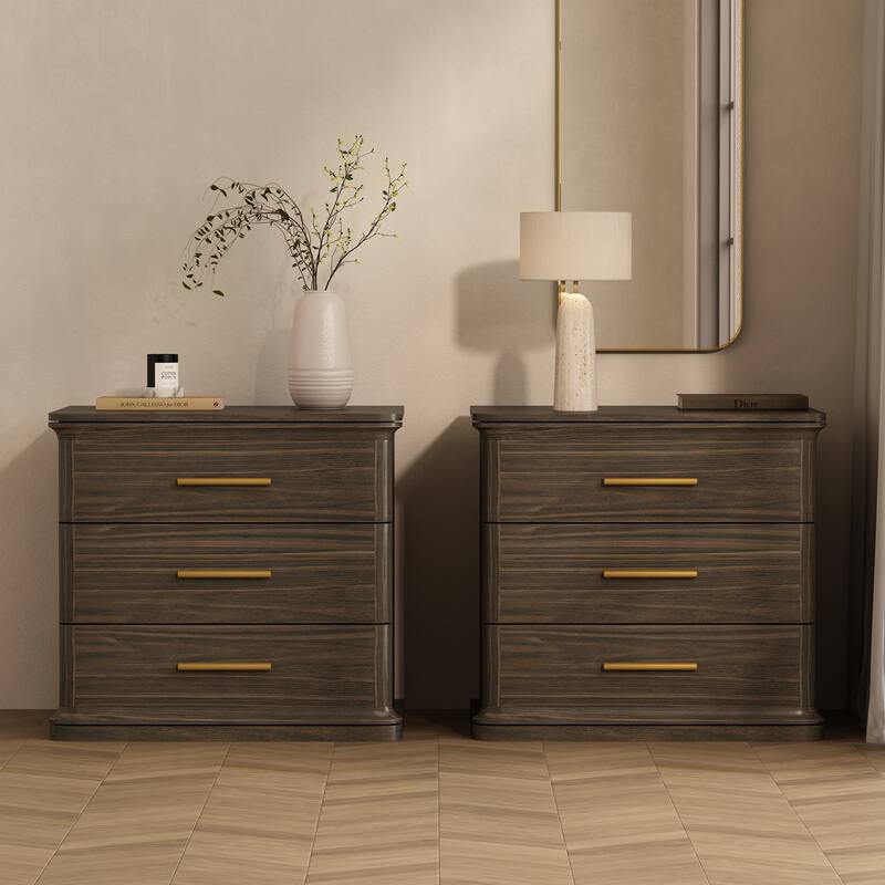 Clifford 2 Drawer Bedroom Nightstand