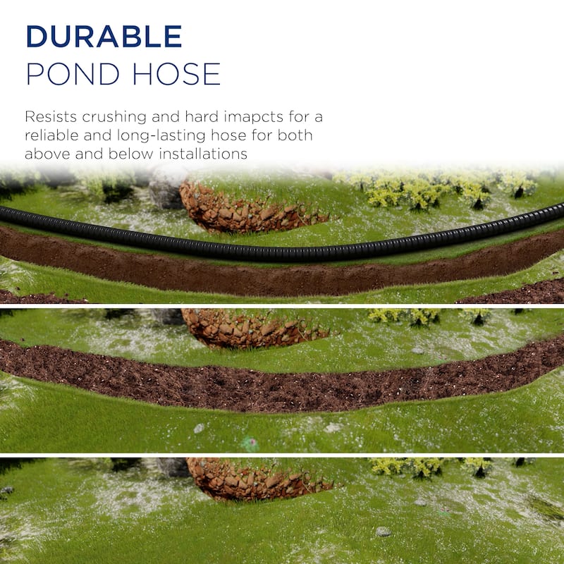 Alpine Corporation PVC Ultra-Flex Hose with 1/2" Inside Diameter for S-4 Fittings