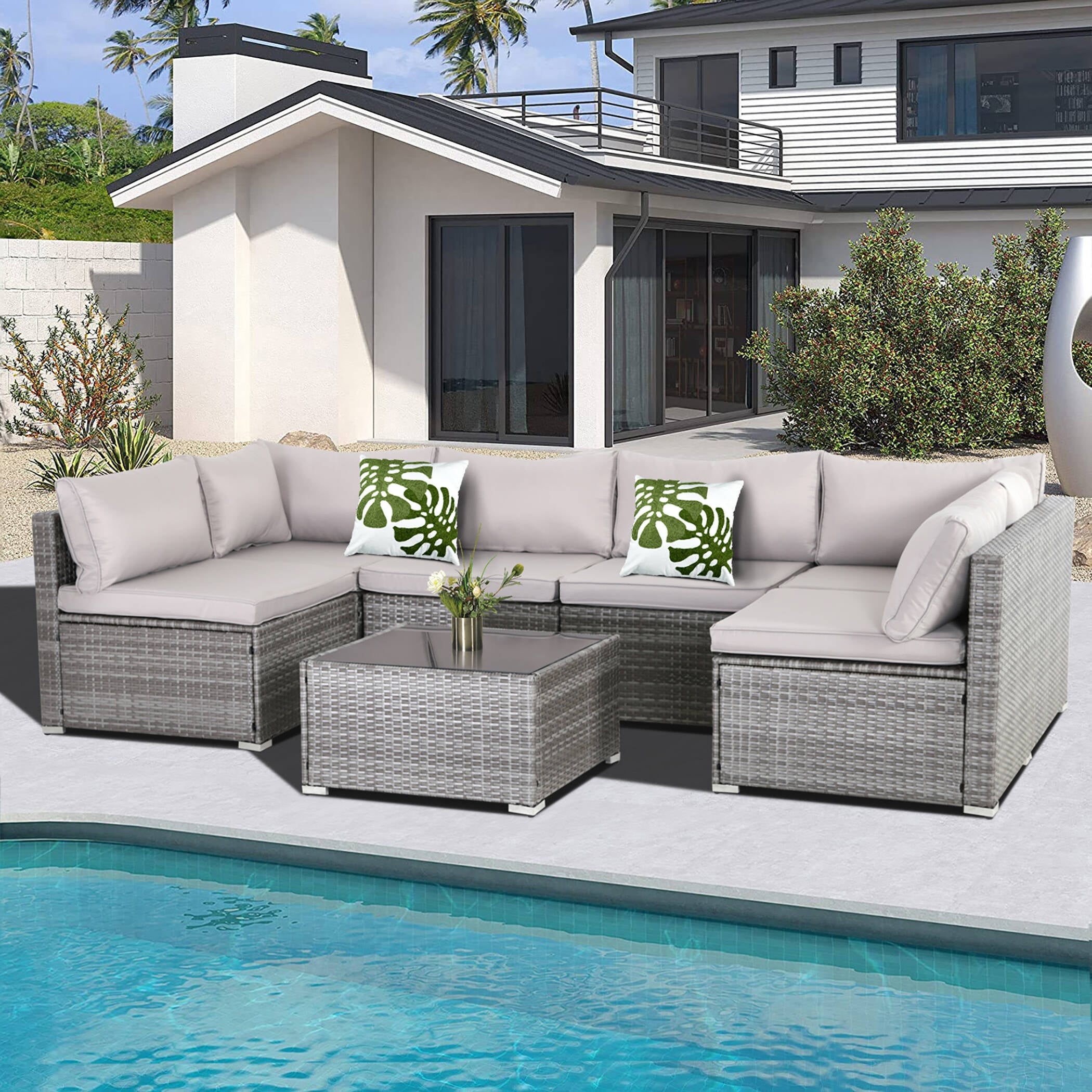 Grey Patio Conversation Sets Bed Bath Beyond