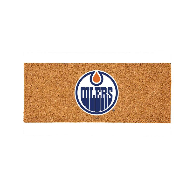 Edmonton Oilers Full Color Indoor/Outdoor Coir Mat