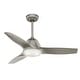 preview thumbnail 2 of 4, Casablanca 44" Wisp Ceiling Fan with LED Light & Handheld Remote - Modern, Contemporary