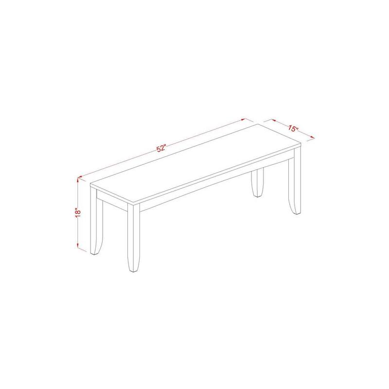 Dinette Set Table with Chairs - Kitchen Dining Room Set - Solid Wood Table and Chair Set