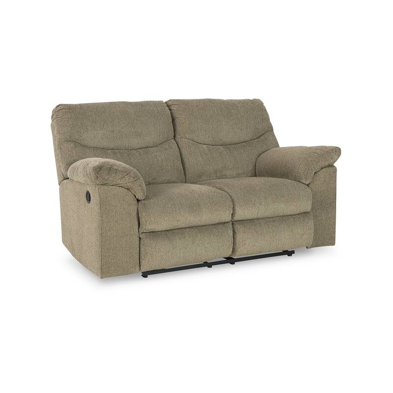 Signature Design by Ashley Alphons Reclining Loveseat - 70"W x 41"D x 41"H