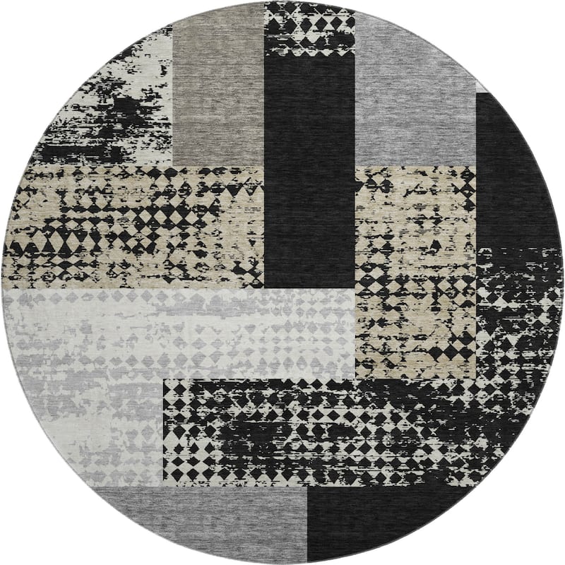 Premium Washable Super Soft Casual Geo Mayfield Rug