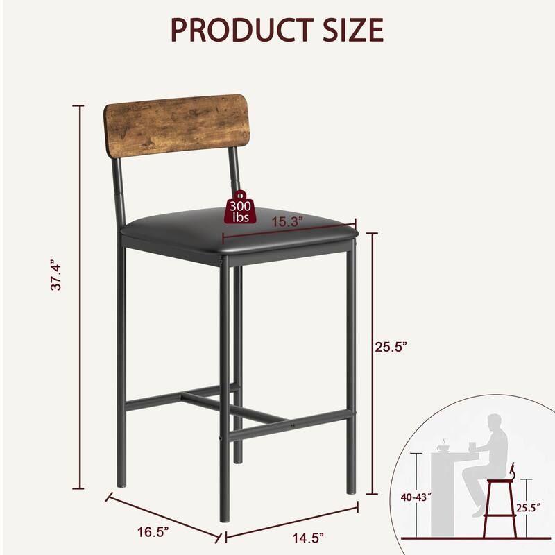 Bar Stools Set of 2/4