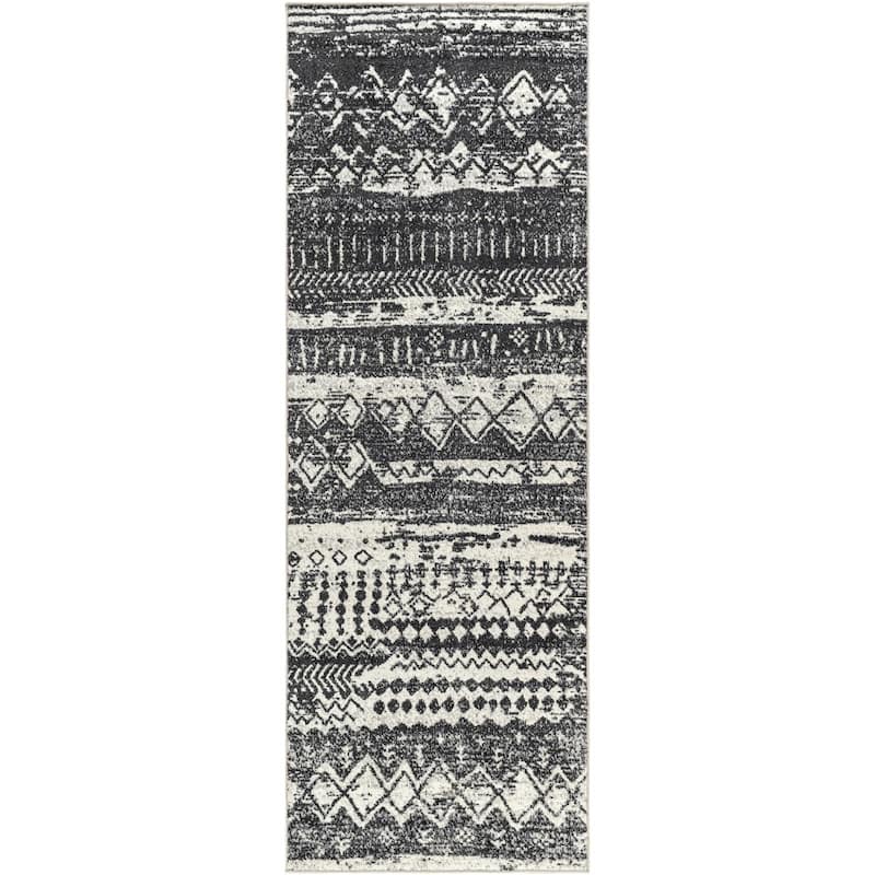 Livabliss Lavadora Vintage Washable Area Rug