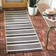 SAFAVIEH Courtyard Charmaine Indoor/ Outdoor Waterproof Area Rug