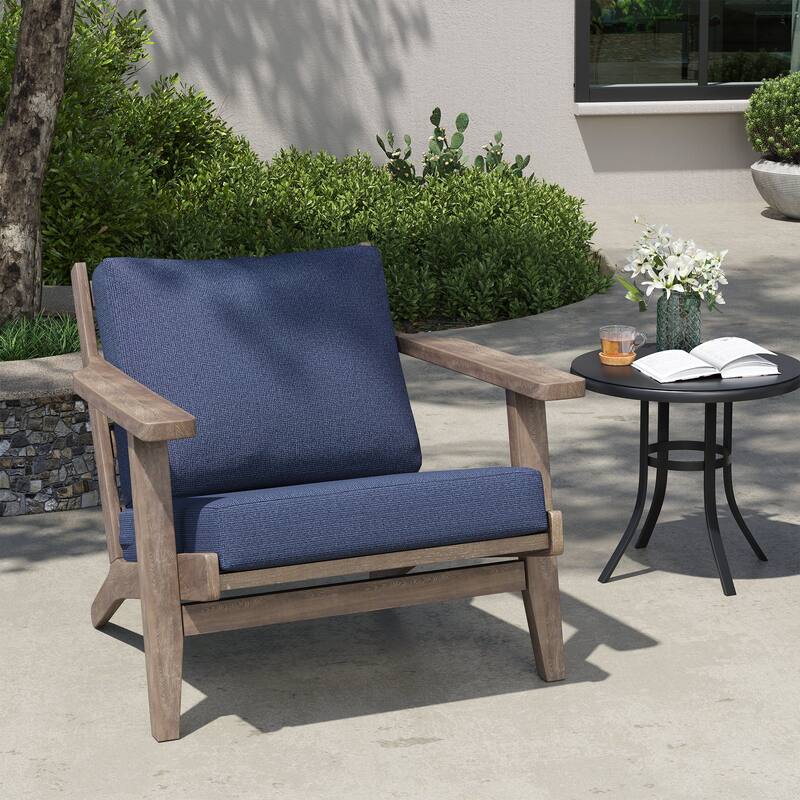 24" x 24" Outdoor Deep Seat Chair Cushion Set