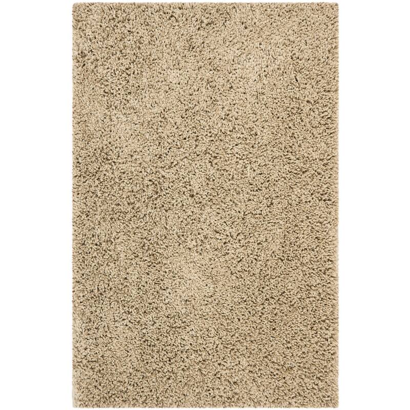 Martha Stewart by SAFAVIEH Handmade Guri Shag Rug - 2'6" x 3'10" - Wheat