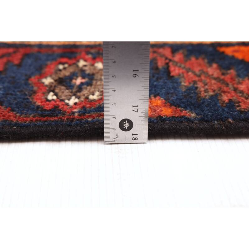 ECARPETGALLERY Hand-knotted Anatolian Vintage Red Wool Rug - 4'1 x 6'4