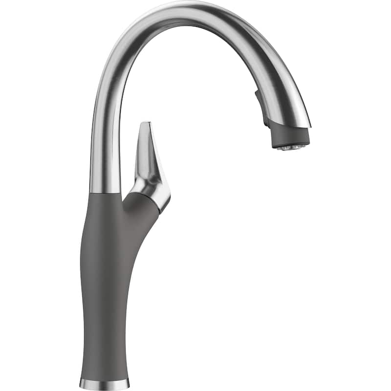Blanco Precis/Artona Undermount Kitchen Sink and Faucet Set and Strainer