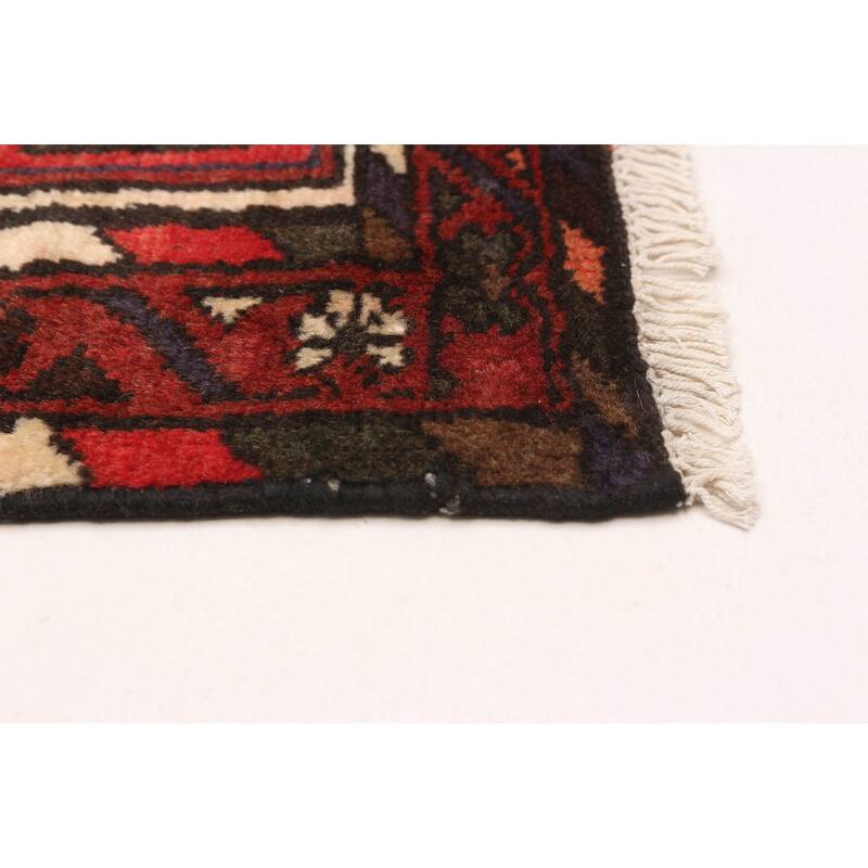 ECARPETGALLERY Hand-knotted Andelz Red Wool Rug - 3'1 x 4'9