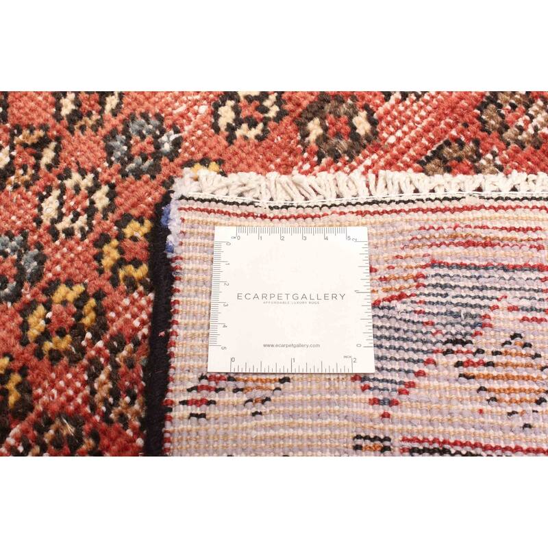 ECARPETGALLERY Hand-knotted Antalya Vintage Red Wool Rug - 4'7 x 5'11