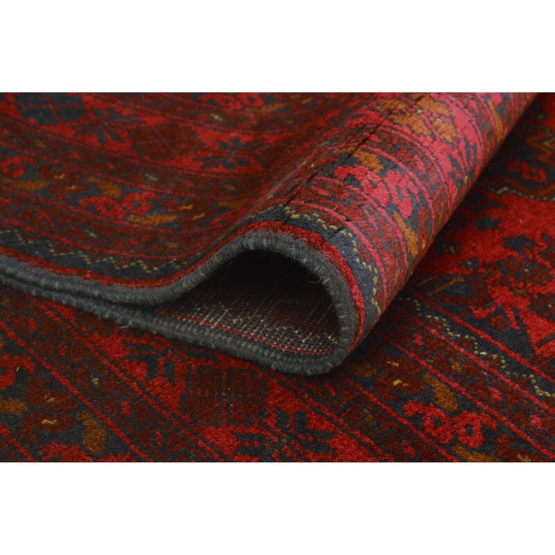 Khal Mohammadi Vinnie Red/Navy Rug - 8'2" x 11'1"