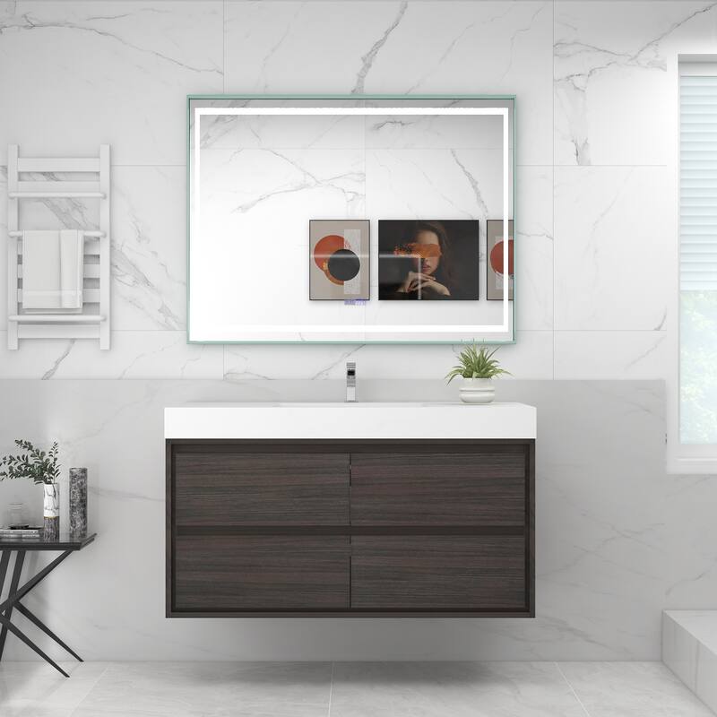 Morava 48" Floating Vanity with Single Sink - 48