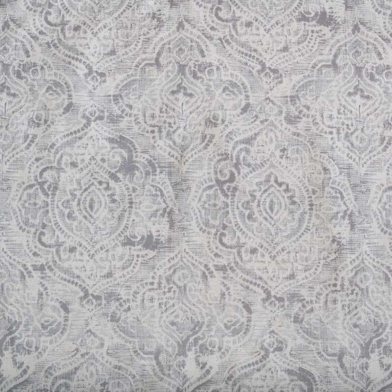 No. 918 Kenji Medallion Draft Shield Fleece Insulated Room Darkening Grommet Curtain Panel, Single Panel