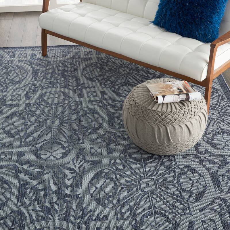 Porch & Den Godwin Medallion Indoor/Outdoor Area Rug