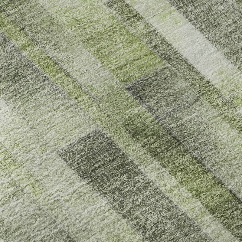 Premium Washable Super Soft Geo Stripe Mayfield Rug