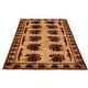 preview thumbnail 2 of 7, ECARPETGALLERY Hand-knotted Rare War Tan Wool Rug - 6'10 x 9'8