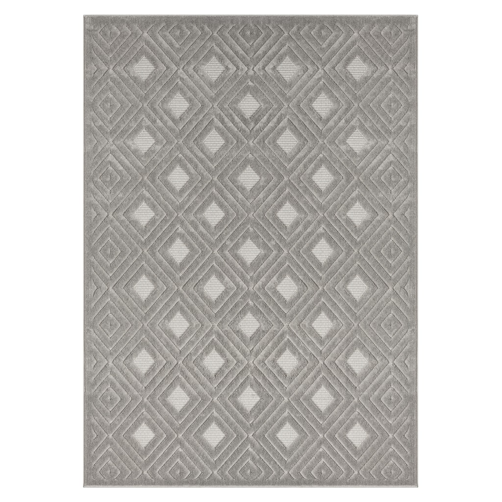 Sevita Modern Diamond Indoor/Outdoor Area Rug