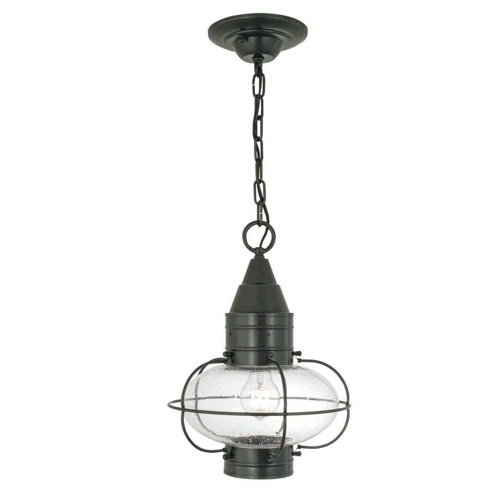 Classic Onion Hanger with Seeded Glass