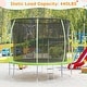 preview thumbnail 1 of 6, Trampolines with Safty Enclosure Recreational Trampolines
